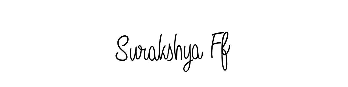 How to Draw Surakshya Ff signature style? Angelique-Rose-font-FFP is a latest design signature styles for name Surakshya Ff. Surakshya Ff signature style 5 images and pictures png