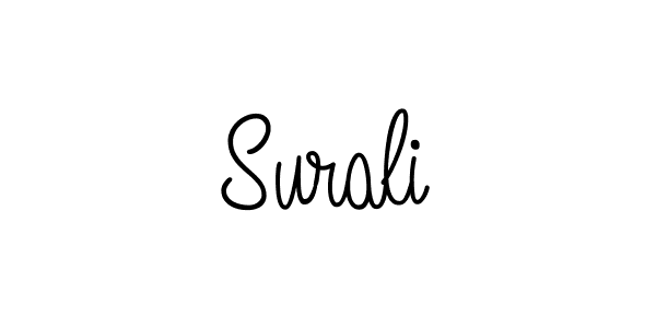 You can use this online signature creator to create a handwritten signature for the name Surali. This is the best online autograph maker. Surali signature style 5 images and pictures png