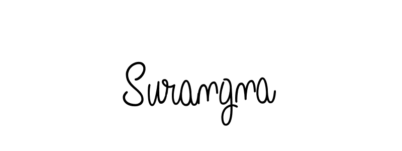 Make a beautiful signature design for name Surangna. Use this online signature maker to create a handwritten signature for free. Surangna signature style 5 images and pictures png