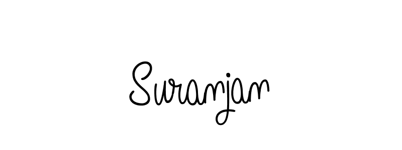 Make a beautiful signature design for name Suranjan. Use this online signature maker to create a handwritten signature for free. Suranjan signature style 5 images and pictures png