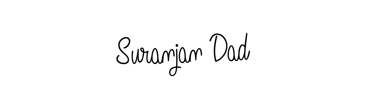 Make a beautiful signature design for name Suranjan Dad. Use this online signature maker to create a handwritten signature for free. Suranjan Dad signature style 5 images and pictures png