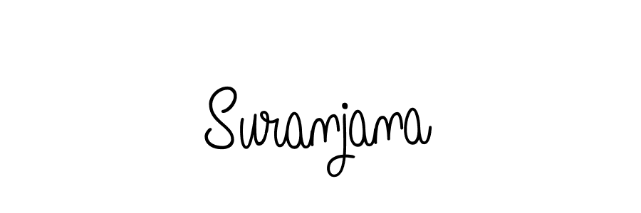 How to make Suranjana signature? Angelique-Rose-font-FFP is a professional autograph style. Create handwritten signature for Suranjana name. Suranjana signature style 5 images and pictures png