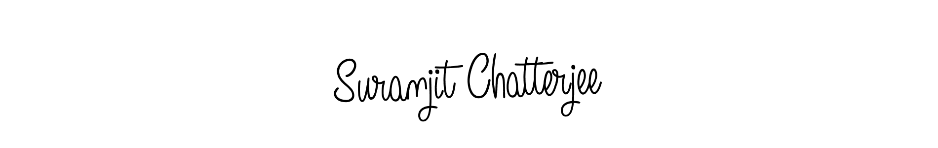 Create a beautiful signature design for name Suranjit Chatterjee. With this signature (Angelique-Rose-font-FFP) fonts, you can make a handwritten signature for free. Suranjit Chatterjee signature style 5 images and pictures png