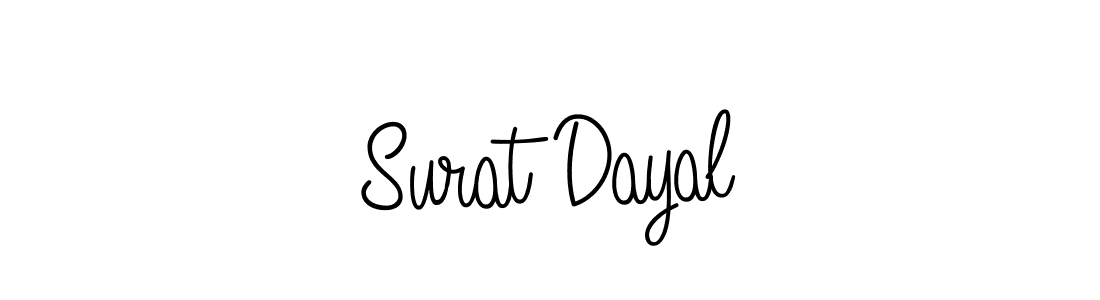 Best and Professional Signature Style for Surat Dayal. Angelique-Rose-font-FFP Best Signature Style Collection. Surat Dayal signature style 5 images and pictures png