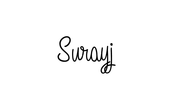 Also we have Surayj name is the best signature style. Create professional handwritten signature collection using Angelique-Rose-font-FFP autograph style. Surayj signature style 5 images and pictures png