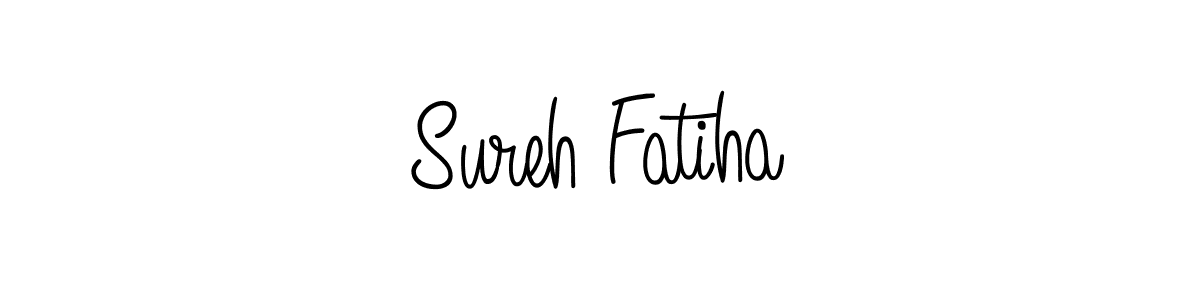 Similarly Angelique-Rose-font-FFP is the best handwritten signature design. Signature creator online .You can use it as an online autograph creator for name Sureh Fatiha. Sureh Fatiha signature style 5 images and pictures png