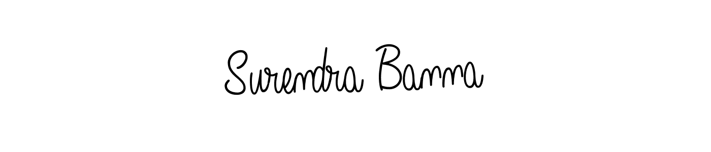 Similarly Angelique-Rose-font-FFP is the best handwritten signature design. Signature creator online .You can use it as an online autograph creator for name Surendra Banna. Surendra Banna signature style 5 images and pictures png