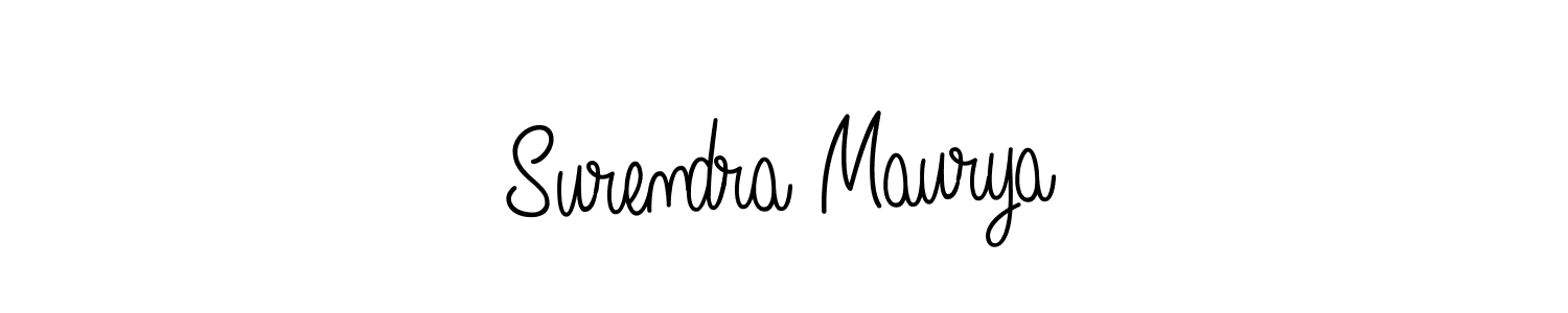 You can use this online signature creator to create a handwritten signature for the name Surendra Maurya. This is the best online autograph maker. Surendra Maurya signature style 5 images and pictures png