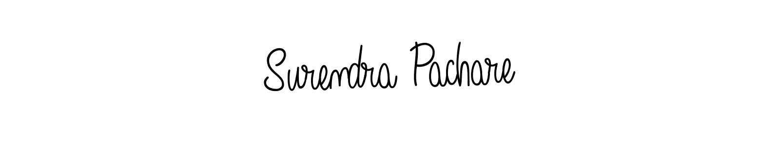 if you are searching for the best signature style for your name Surendra Pachare. so please give up your signature search. here we have designed multiple signature styles  using Angelique-Rose-font-FFP. Surendra Pachare signature style 5 images and pictures png