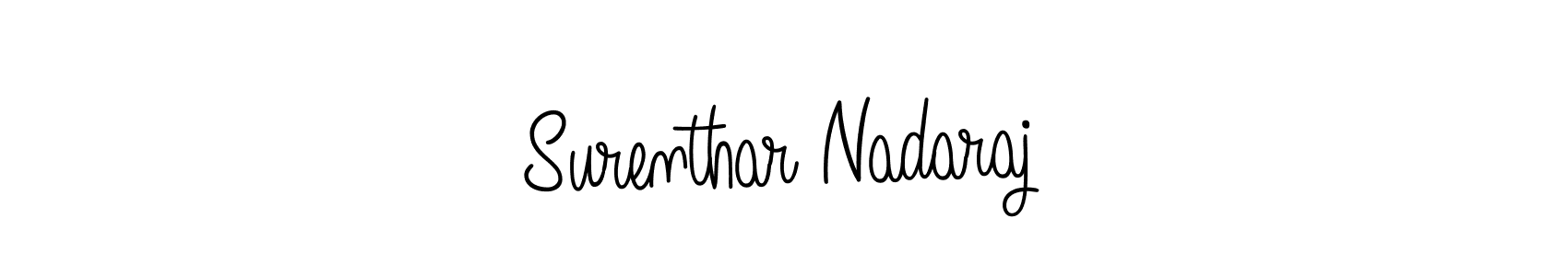 Check out images of Autograph of Surenthar Nadaraj name. Actor Surenthar Nadaraj Signature Style. Angelique-Rose-font-FFP is a professional sign style online. Surenthar Nadaraj signature style 5 images and pictures png