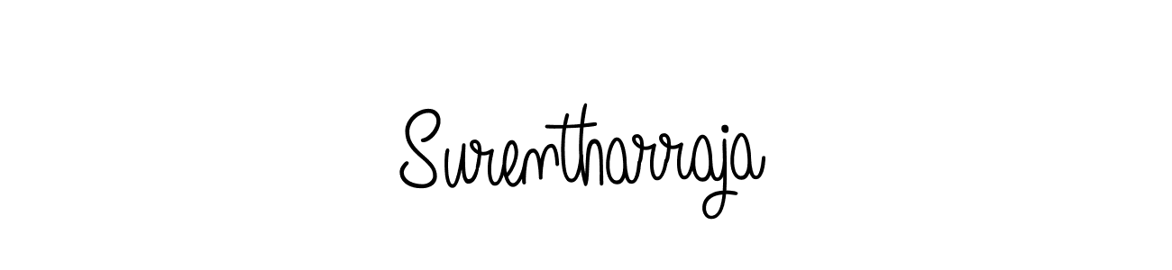 Also we have Surentharraja name is the best signature style. Create professional handwritten signature collection using Angelique-Rose-font-FFP autograph style. Surentharraja signature style 5 images and pictures png