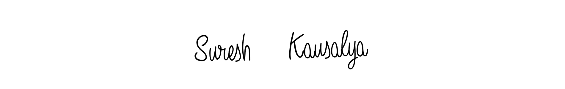 You can use this online signature creator to create a handwritten signature for the name Suresh ♡ Kausalya. This is the best online autograph maker. Suresh ♡ Kausalya signature style 5 images and pictures png