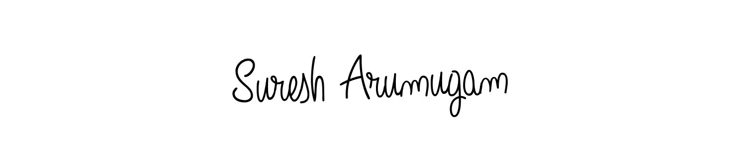 Once you've used our free online signature maker to create your best signature Angelique-Rose-font-FFP style, it's time to enjoy all of the benefits that Suresh Arumugam name signing documents. Suresh Arumugam signature style 5 images and pictures png