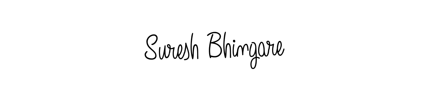 Here are the top 10 professional signature styles for the name Suresh Bhingare. These are the best autograph styles you can use for your name. Suresh Bhingare signature style 5 images and pictures png