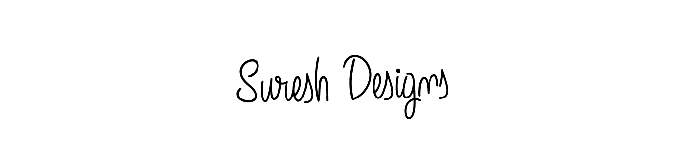 Best and Professional Signature Style for Suresh Designs. Angelique-Rose-font-FFP Best Signature Style Collection. Suresh Designs signature style 5 images and pictures png