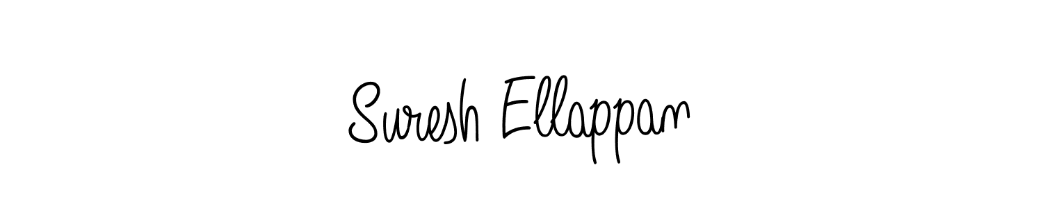 Make a short Suresh Ellappan signature style. Manage your documents anywhere anytime using Angelique-Rose-font-FFP. Create and add eSignatures, submit forms, share and send files easily. Suresh Ellappan signature style 5 images and pictures png