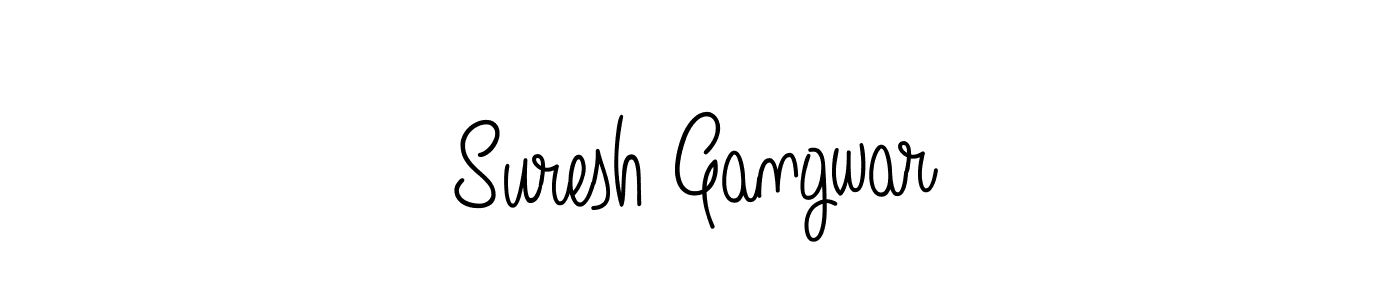 Angelique-Rose-font-FFP is a professional signature style that is perfect for those who want to add a touch of class to their signature. It is also a great choice for those who want to make their signature more unique. Get Suresh Gangwar name to fancy signature for free. Suresh Gangwar signature style 5 images and pictures png