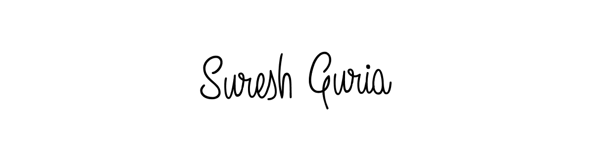 Also we have Suresh Guria name is the best signature style. Create professional handwritten signature collection using Angelique-Rose-font-FFP autograph style. Suresh Guria signature style 5 images and pictures png