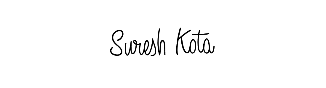Make a beautiful signature design for name Suresh Kota. Use this online signature maker to create a handwritten signature for free. Suresh Kota signature style 5 images and pictures png