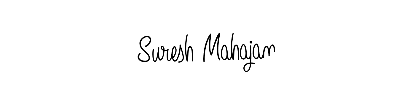 Also we have Suresh Mahajan name is the best signature style. Create professional handwritten signature collection using Angelique-Rose-font-FFP autograph style. Suresh Mahajan signature style 5 images and pictures png