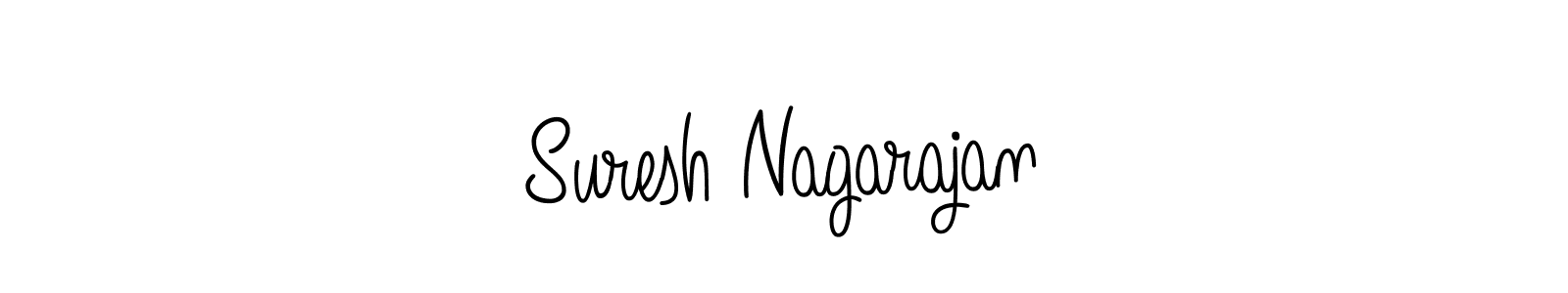 How to make Suresh Nagarajan name signature. Use Angelique-Rose-font-FFP style for creating short signs online. This is the latest handwritten sign. Suresh Nagarajan signature style 5 images and pictures png