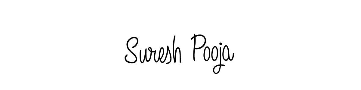 if you are searching for the best signature style for your name Suresh Pooja. so please give up your signature search. here we have designed multiple signature styles  using Angelique-Rose-font-FFP. Suresh Pooja signature style 5 images and pictures png