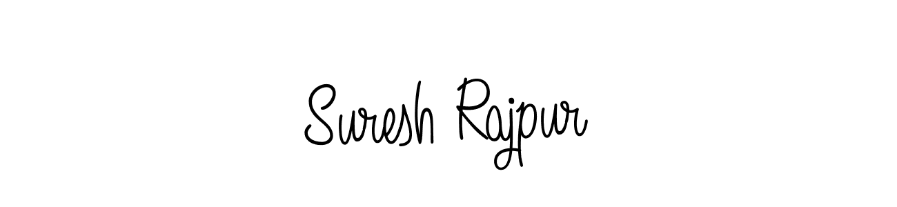 Create a beautiful signature design for name Suresh Rajpur. With this signature (Angelique-Rose-font-FFP) fonts, you can make a handwritten signature for free. Suresh Rajpur signature style 5 images and pictures png