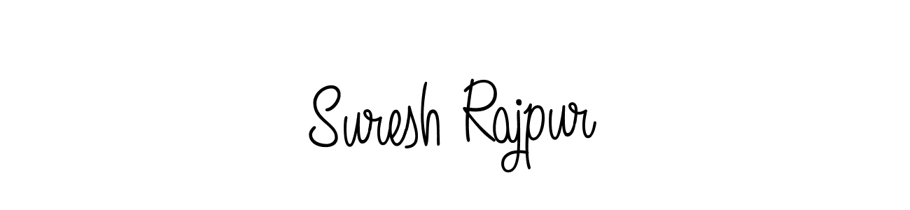 How to Draw Suresh Rajpur signature style? Angelique-Rose-font-FFP is a latest design signature styles for name Suresh Rajpur. Suresh Rajpur signature style 5 images and pictures png