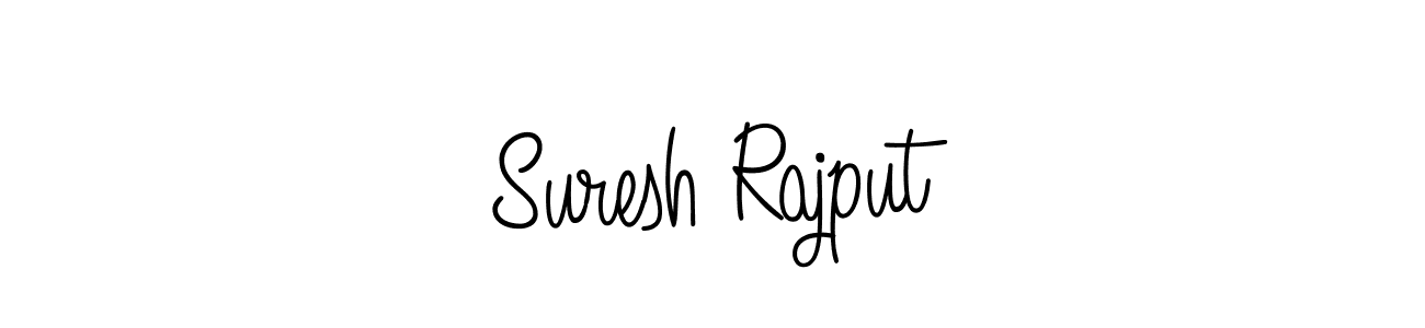 How to make Suresh Rajput signature? Angelique-Rose-font-FFP is a professional autograph style. Create handwritten signature for Suresh Rajput name. Suresh Rajput signature style 5 images and pictures png