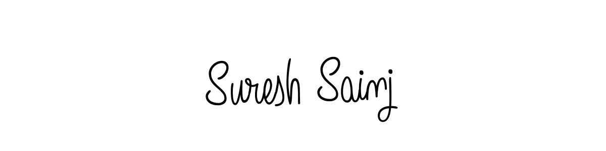 Similarly Angelique-Rose-font-FFP is the best handwritten signature design. Signature creator online .You can use it as an online autograph creator for name Suresh Sainj. Suresh Sainj signature style 5 images and pictures png