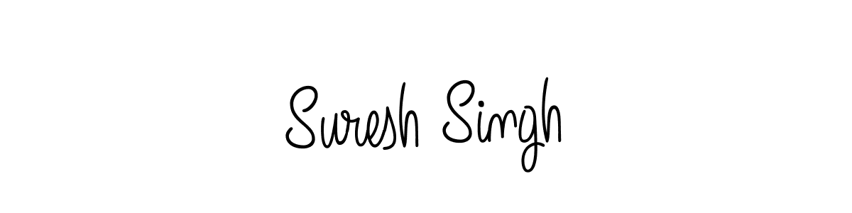 How to make Suresh Singh signature? Angelique-Rose-font-FFP is a professional autograph style. Create handwritten signature for Suresh Singh name. Suresh Singh signature style 5 images and pictures png