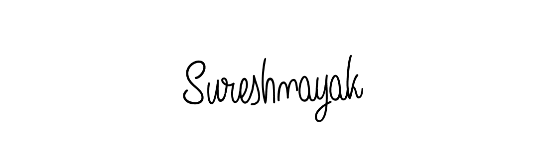 How to make Sureshnayak signature? Angelique-Rose-font-FFP is a professional autograph style. Create handwritten signature for Sureshnayak name. Sureshnayak signature style 5 images and pictures png