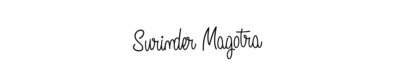 This is the best signature style for the Surinder Magotra name. Also you like these signature font (Angelique-Rose-font-FFP). Mix name signature. Surinder Magotra signature style 5 images and pictures png