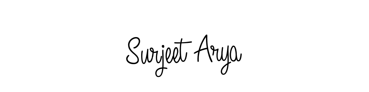 It looks lik you need a new signature style for name Surjeet Arya. Design unique handwritten (Angelique-Rose-font-FFP) signature with our free signature maker in just a few clicks. Surjeet Arya signature style 5 images and pictures png