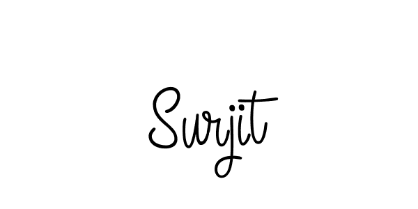 You can use this online signature creator to create a handwritten signature for the name Surjit. This is the best online autograph maker. Surjit signature style 5 images and pictures png