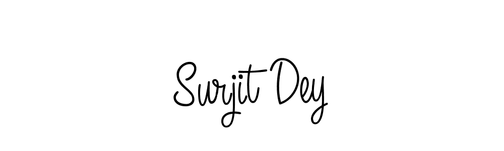 Make a beautiful signature design for name Surjit Dey. Use this online signature maker to create a handwritten signature for free. Surjit Dey signature style 5 images and pictures png