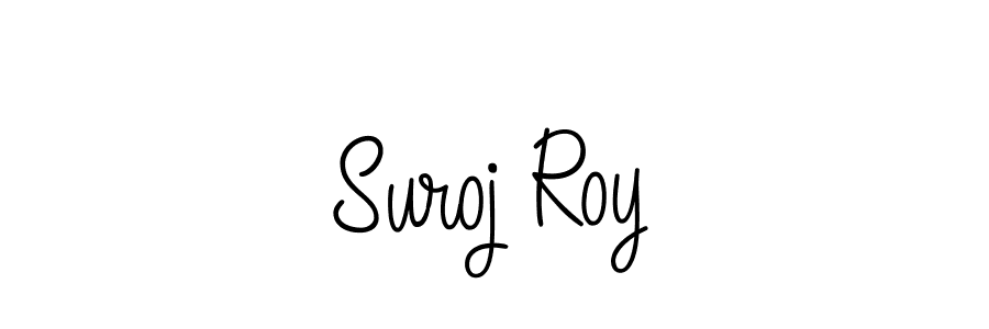 Create a beautiful signature design for name Suroj Roy. With this signature (Angelique-Rose-font-FFP) fonts, you can make a handwritten signature for free. Suroj Roy signature style 5 images and pictures png