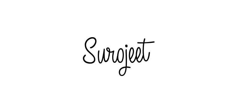 Best and Professional Signature Style for Surojeet. Angelique-Rose-font-FFP Best Signature Style Collection. Surojeet signature style 5 images and pictures png