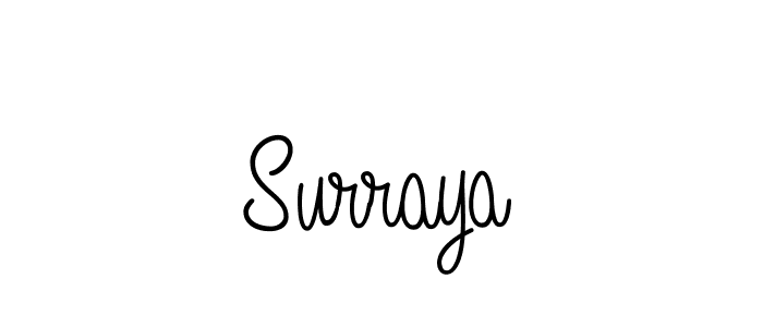 Once you've used our free online signature maker to create your best signature Angelique-Rose-font-FFP style, it's time to enjoy all of the benefits that Surraya name signing documents. Surraya signature style 5 images and pictures png