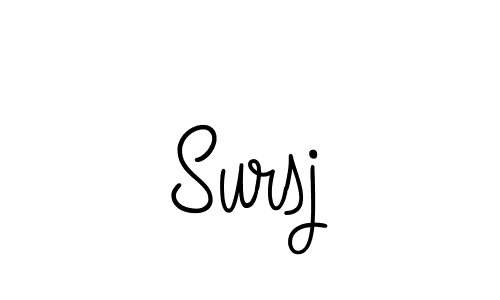 You can use this online signature creator to create a handwritten signature for the name Sursj. This is the best online autograph maker. Sursj signature style 5 images and pictures png