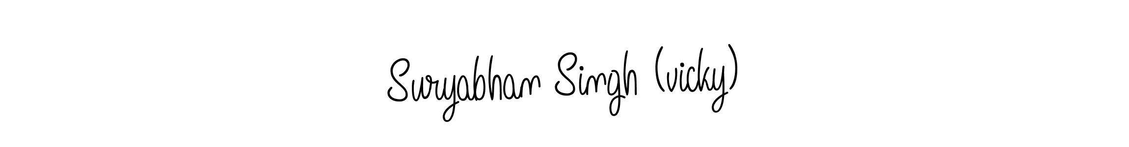 Once you've used our free online signature maker to create your best signature Angelique-Rose-font-FFP style, it's time to enjoy all of the benefits that Suryabhan Singh (vicky) name signing documents. Suryabhan Singh (vicky) signature style 5 images and pictures png