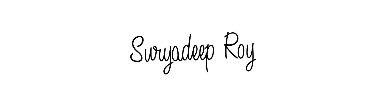 Best and Professional Signature Style for Suryadeep Roy. Angelique-Rose-font-FFP Best Signature Style Collection. Suryadeep Roy signature style 5 images and pictures png