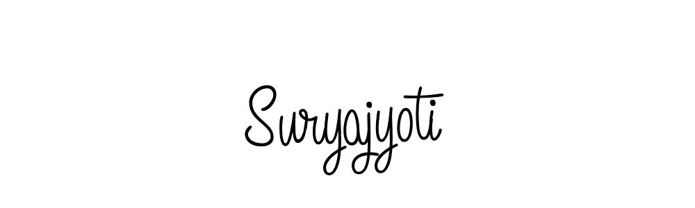 Also we have Suryajyoti name is the best signature style. Create professional handwritten signature collection using Angelique-Rose-font-FFP autograph style. Suryajyoti signature style 5 images and pictures png
