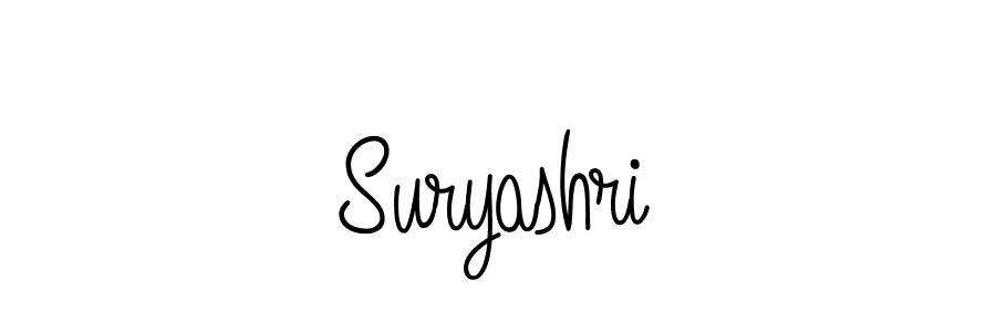 How to make Suryashri signature? Angelique-Rose-font-FFP is a professional autograph style. Create handwritten signature for Suryashri name. Suryashri signature style 5 images and pictures png