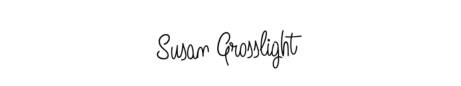 Angelique-Rose-font-FFP is a professional signature style that is perfect for those who want to add a touch of class to their signature. It is also a great choice for those who want to make their signature more unique. Get Susan Grosslight name to fancy signature for free. Susan Grosslight signature style 5 images and pictures png