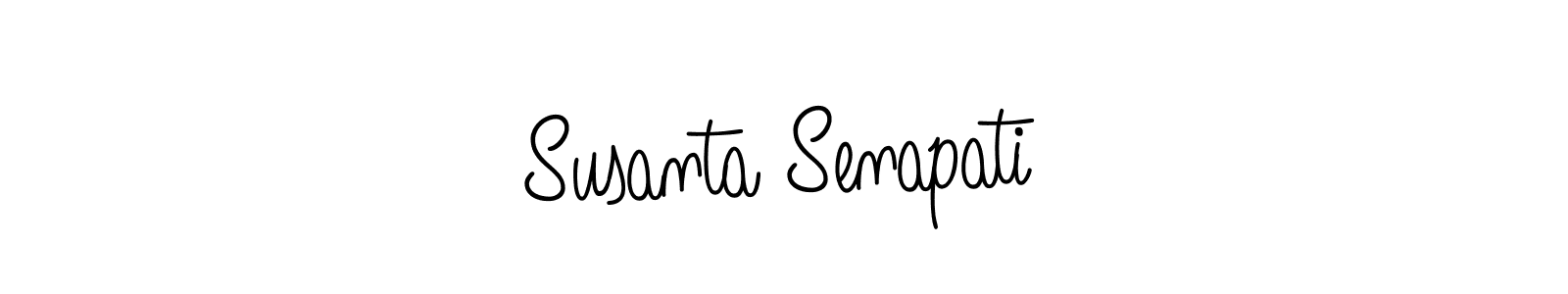 Make a beautiful signature design for name Susanta Senapati. With this signature (Angelique-Rose-font-FFP) style, you can create a handwritten signature for free. Susanta Senapati signature style 5 images and pictures png