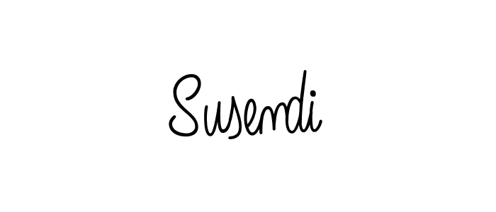 How to Draw Susendi signature style? Angelique-Rose-font-FFP is a latest design signature styles for name Susendi. Susendi signature style 5 images and pictures png