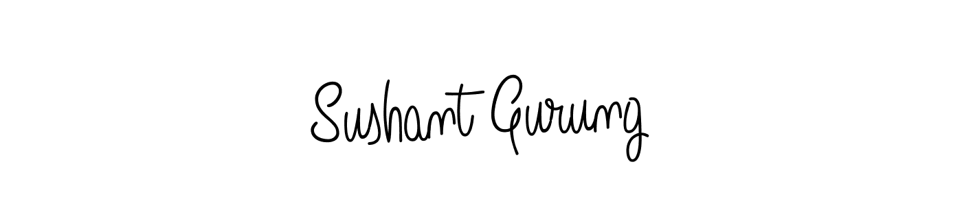 Once you've used our free online signature maker to create your best signature Angelique-Rose-font-FFP style, it's time to enjoy all of the benefits that Sushant Gurung name signing documents. Sushant Gurung signature style 5 images and pictures png