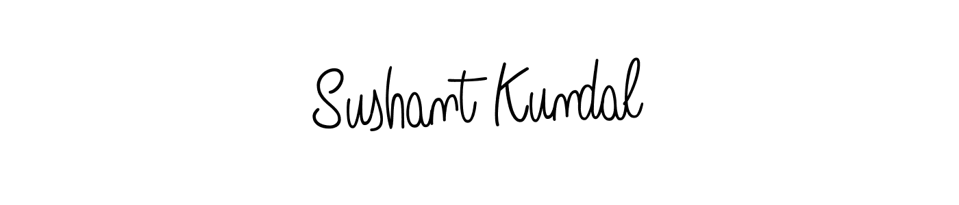 Best and Professional Signature Style for Sushant Kundal. Angelique-Rose-font-FFP Best Signature Style Collection. Sushant Kundal signature style 5 images and pictures png