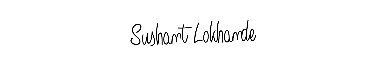 Similarly Angelique-Rose-font-FFP is the best handwritten signature design. Signature creator online .You can use it as an online autograph creator for name Sushant Lokhande. Sushant Lokhande signature style 5 images and pictures png